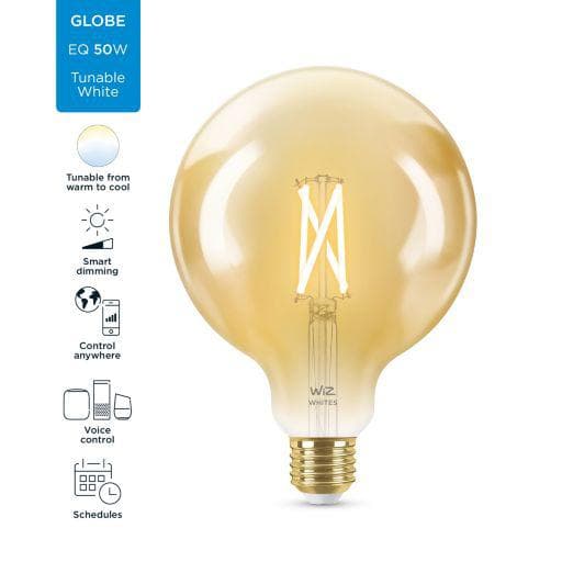 BEC smart LED Philips, soclu E27, putere 7W, forma clasic, lumina toate nuantele de alb, alimentare 220 - 240 V, "000008718699786816" — miniatură