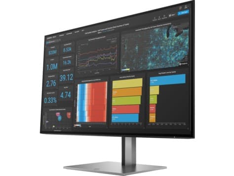 MONITOR HP 27 inch, home, office, IPS, WQHD (2560 x 1440), Wide, 350 cd/mp, 5 ms, HDMI, DisplayPort x 2, "1C4Z7AA" — miniatură