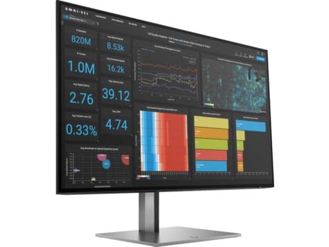 MONITOR HP 27 inch, home, office, IPS, WQHD (2560 x 1440), Wide, 350 cd/mp, 5 ms, HDMI, DisplayPort x 2, "1C4Z7AA" — miniatură