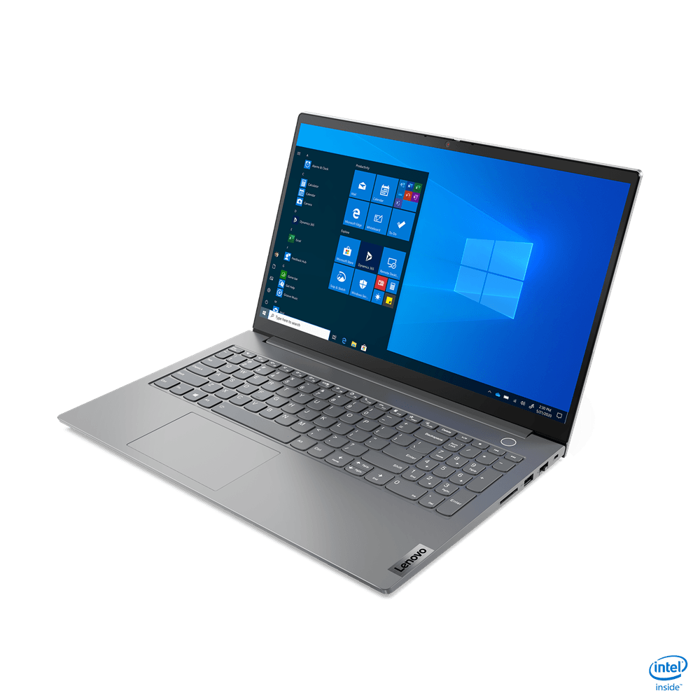 NOTEBOOK Lenovo, "ThinkBook 15 G2" 15.6 inch, i5 1135G7, 8 GB DDR4, SSD 512 GB, Intel Iris Xe Graphics, Free DOS, "20VE00FLRM" — miniatură