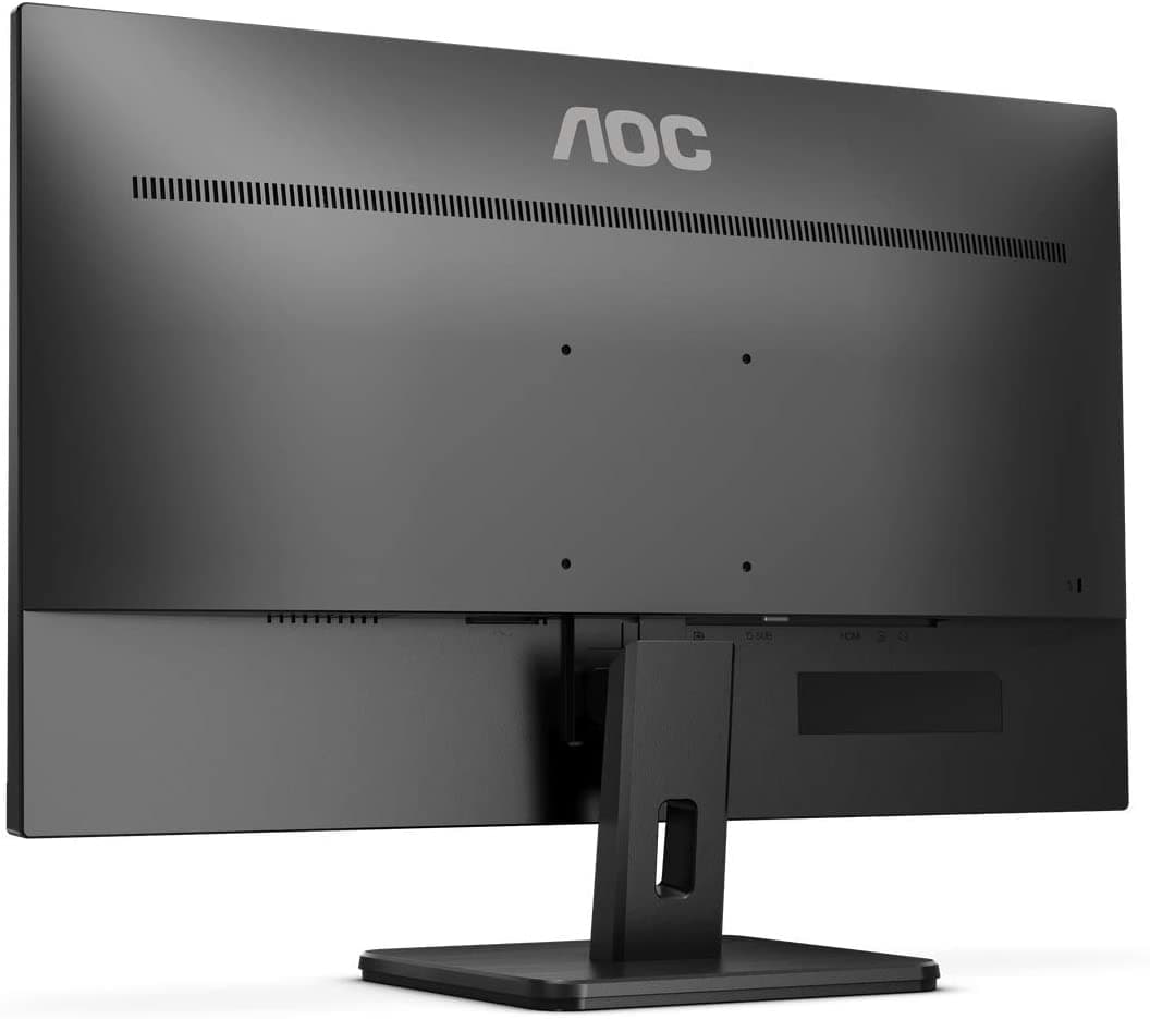 MONITOR AOC 27 inch, Multimedia, IPS, Full HD (1920 x 1080), Wide, 250 cd/mp, 4 ms, HDMI, VGA, DisplayPort, 45507108 "27E2QAE" — miniatură