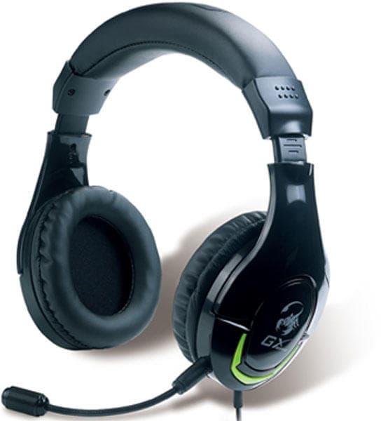 CASTI Genius, "HS-G600V", cu fir, gaming, utilizare multimedia, microfon pe brat, conectare prin Jack 3.5 mm x 2, negru, "31710015400"