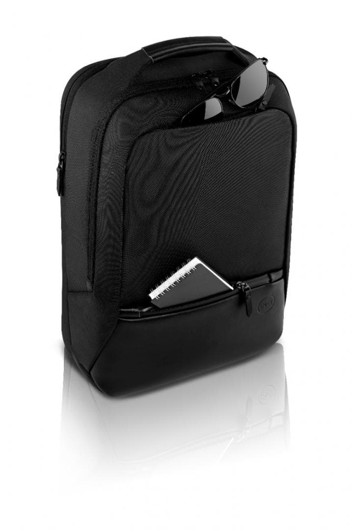 RUCSAC DELL, pt. notebook de max 15 inch, 2 compartimente, buzunar frontal, 15 litri, poliester, negru, "460-BCQM" — miniatură