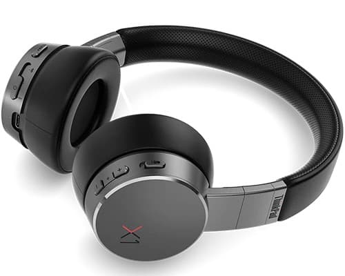 CASTI Lenovo ThinkPad X1, utilizare multimedia (PC and more), wireless, standard, microfon pe casca, conectare prin Bluetooth 5.0, negru, "4XD0U47635" — miniatură