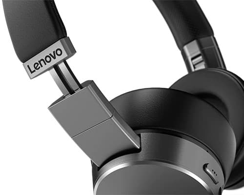 CASTI Lenovo ThinkPad X1, utilizare multimedia (PC and more), wireless, standard, microfon pe casca, conectare prin Bluetooth 5.0, negru, "4XD0U47635" — miniatură