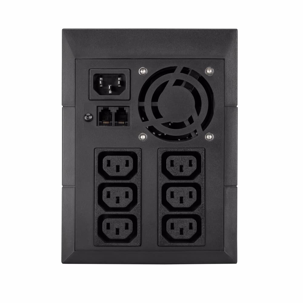 UPS Eaton, Line int., mini Tower, 660 W, AVR, IEC x 6, LED, back-up 11 - 20 min. "5E1100IUSB" — miniatură