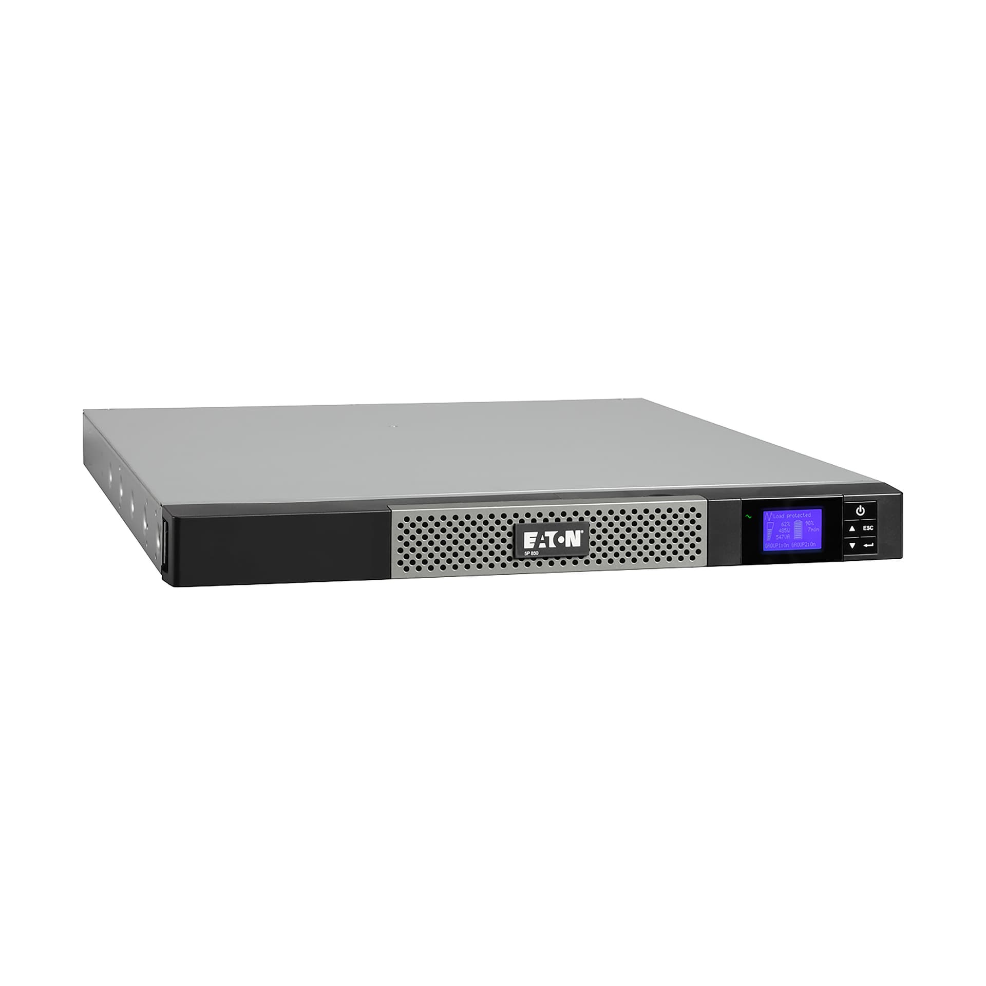 UPS Eaton, Line int., Rack, 600 W, fara AVR, IEC x 4, display LCD, back-up 11 - 20 min. "5P850iR"