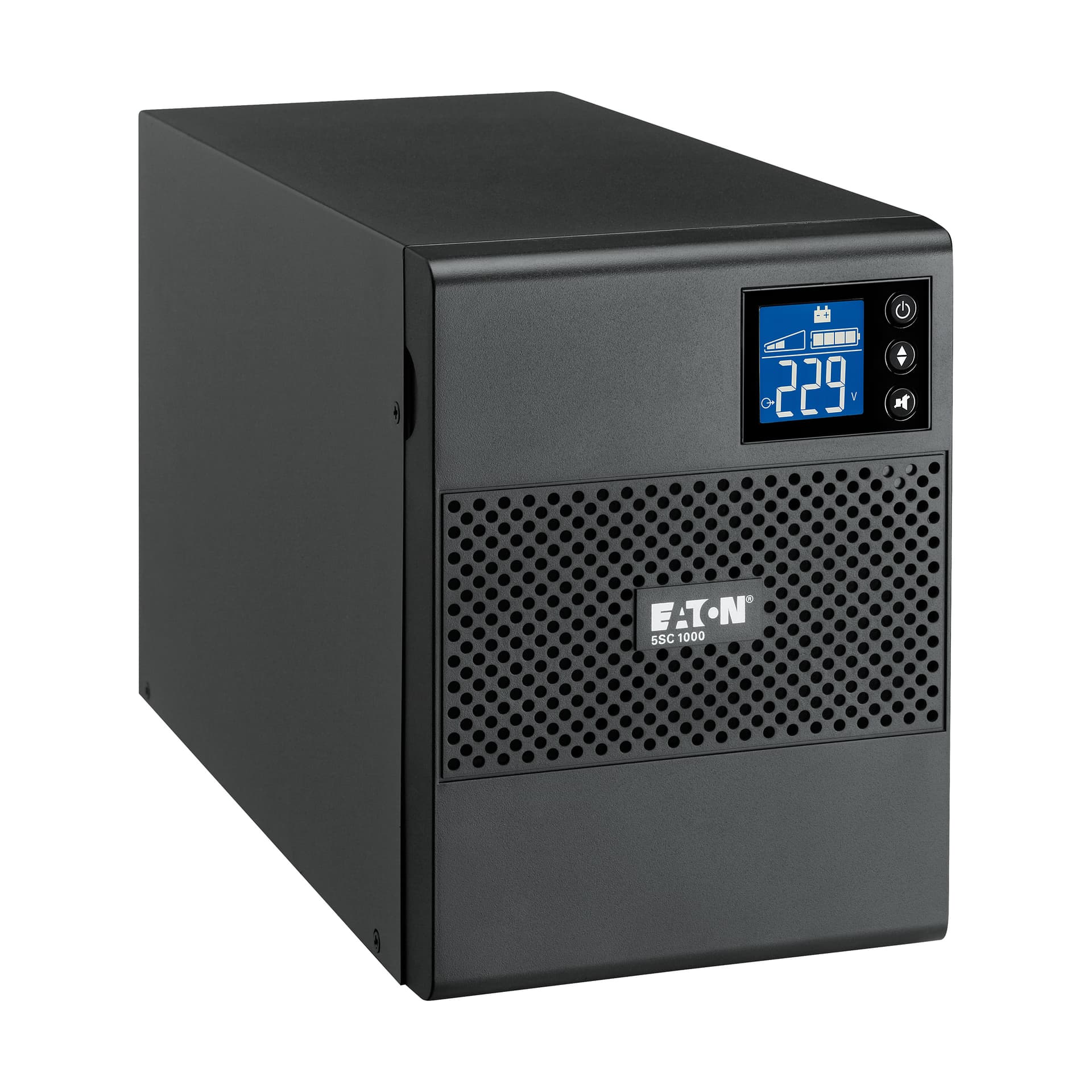 UPS Eaton, Line int., Tower, 525 W, AVR, IEC x 6, display LCD, back-up 1 - 10 min. "5SC750i"