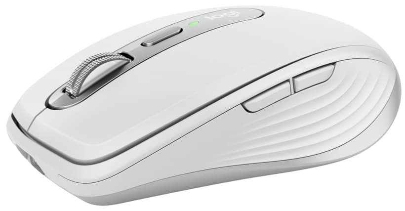 MOUSE LOGITECH, "Anywhere 3", PC sau NB, wireless, BT | 2.4GHz, laser, 4000 dpi, butoane/scroll 6/1,compatibil Mac,acumulator intern, incarcare prin USB-C, alb, "910-005991"
