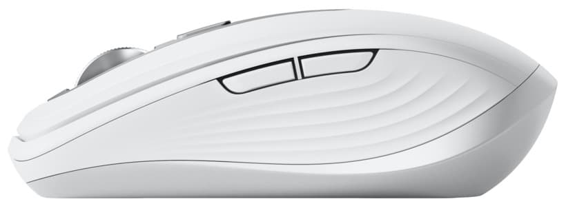 MOUSE LOGITECH, "Anywhere 3", PC sau NB, wireless, BT | 2.4GHz, laser, 4000 dpi, butoane/scroll 6/1,compatibil Mac,acumulator intern, incarcare prin USB-C, alb, "910-005991" — miniatură