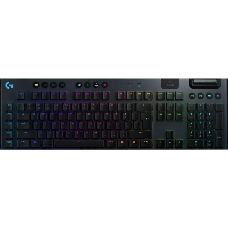 TASTATURA LOGITECH - gaming, "G915", wireless | cu fir, 104 taste format standard (104-108 taste), USB, negru, "920-008962"