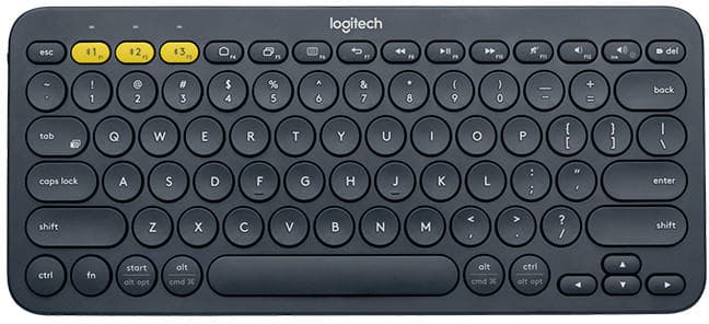 LOGITECH Bluetooth Keyboard K380 Multi-Device - INTNL - US International Layout - WHITE "920-009868"