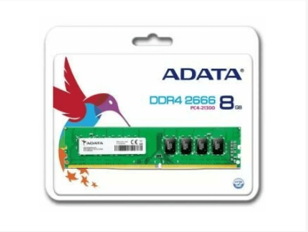 Memorie DDR Adata DDR4 8 GB, frecventa 2666 MHz, 1 modul, "AD4U26668G19-BGN" — miniatură