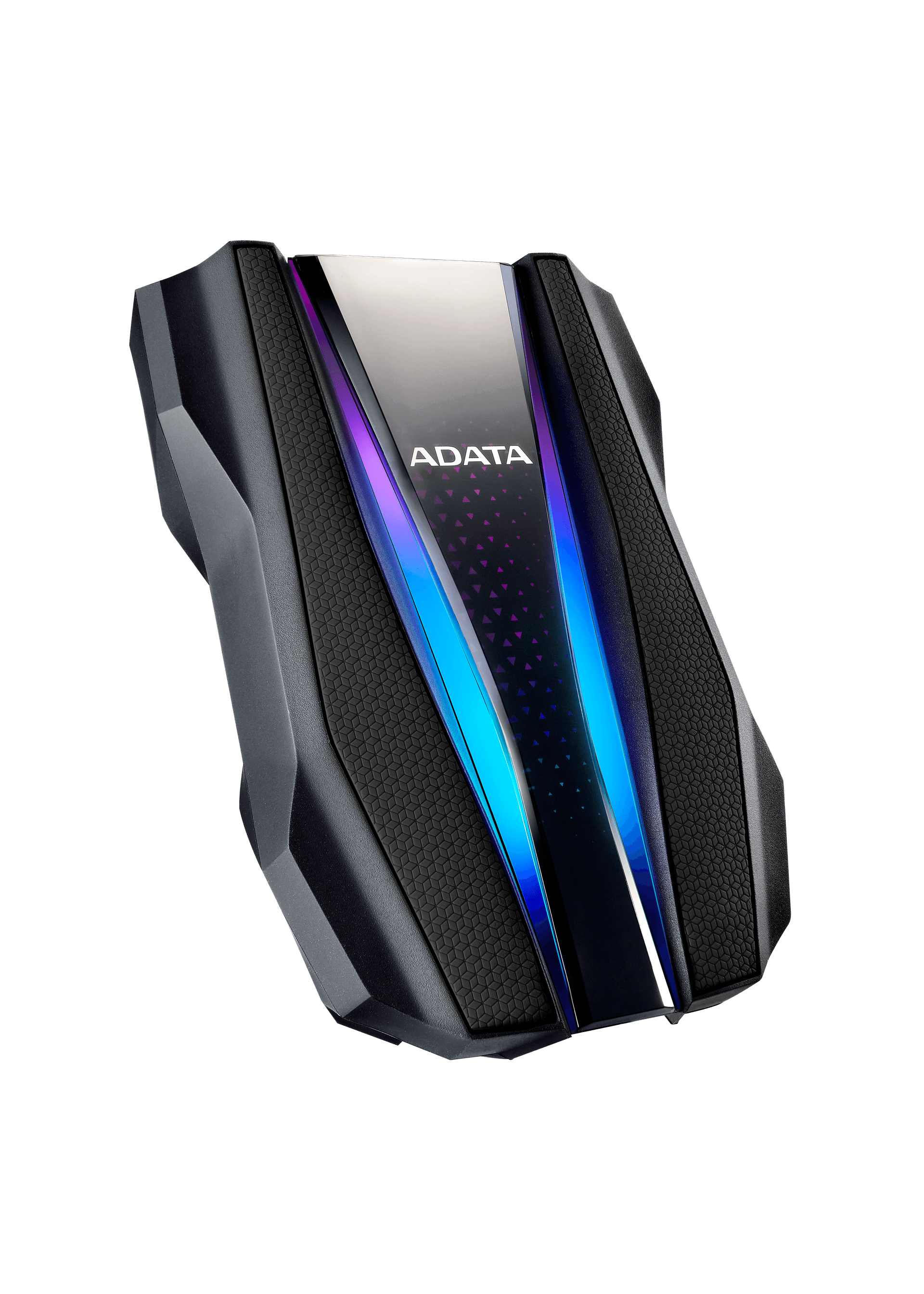 HDD ADATA EXTERN 2.5" USB 3.2 Gen1 2TB HD770G, iluminare RGB, Black "AHD770G-2TU32G1-CBK" — miniatură