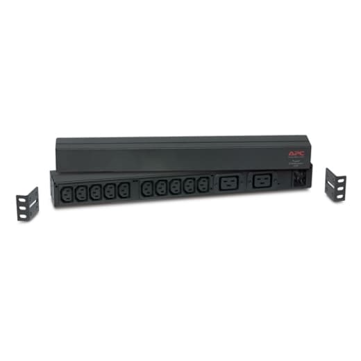 PDU APC, 1U pt. rack 19 inch, 12 prize IEC, intrare IEC, max 16 A, cablu 2.5 m, negru, "AP9559"