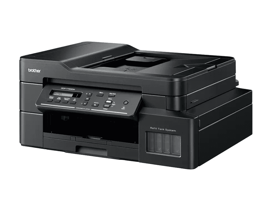 Multifunctional Inkjet CISS Color Brother DCP-T720DW,A4,Functii:Impr|Scan|Cop,Vit de Print Monocrom:17ppm,Vit de print color:16ppm,Conec:USB|WiFi,Duplex:Da,ADF:ADF "DCPT720DWYJ1"