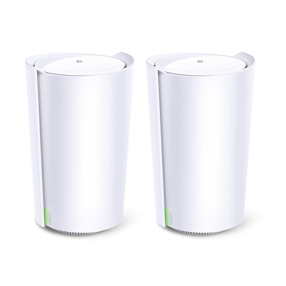 MESH TP-LINK, wireless, router AX6600, pt interior, 6600Mbps, port 1x2.5 Gbps LAN/WAN, 1xGigabit LAN/WAN, 2.4GHz|5GHz, antena internax6, standard 802.11ax, "Deco X90(2-pack)"