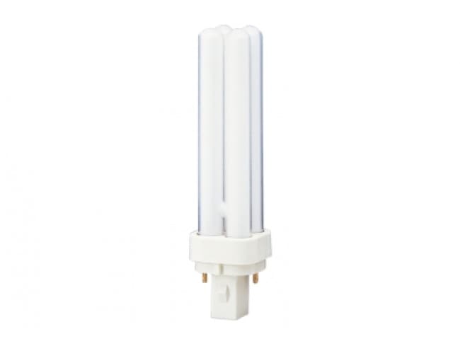 BEC fluorescent Panasonic, soclu G24D-1, putere 13W, forma liniar, lumina alb rece, alimentare 220 - 240 V, "FDS13E40/2D"