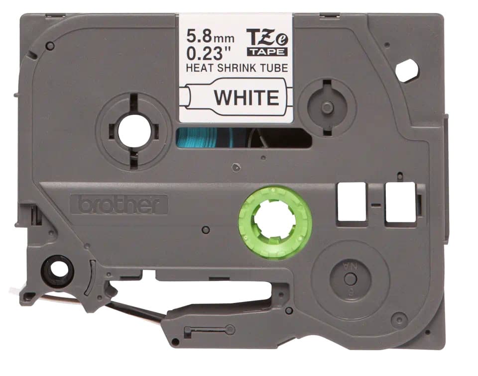 Banda termocontractibila Original Brother Black on White, HSE211, pentru E105|E110|H100|H101|H105|H110|H111|P300|128|200|1000|1010|1090|1100|1120|1130|1160|1170|1180|1190|1200|1230|1280|1290|6100|7100|ST1150, 5.8mm, incl.TV 0 RON, "HSE211"