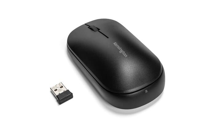 MOUSE Kensington, PC sau NB, wireless, Bluetooth | 2.4GHz, optic, 4000 dpi, butoane/scroll 3/1, buton selectare viteza, negru, "K75298WW"