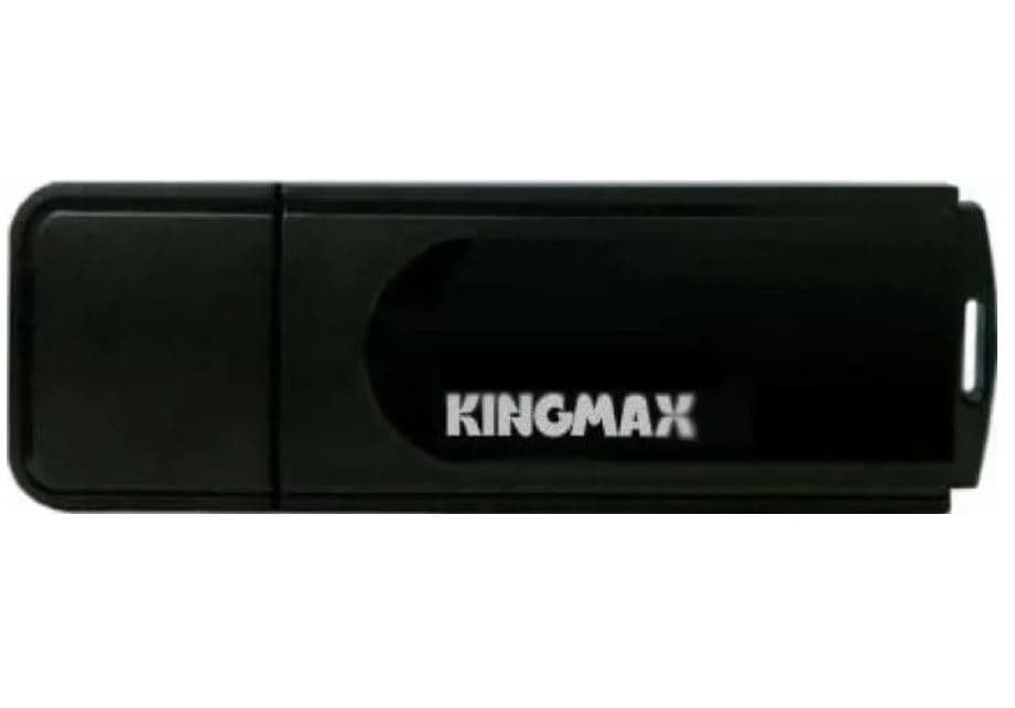 MEMORIE USB 2.0 KINGMAX 32 GB, cu capac, carcasa plastic, negru, "KM-PA07-32GB/BK" — miniatură