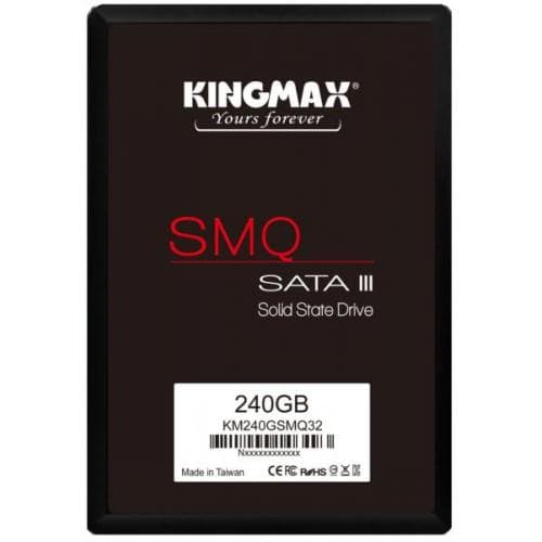 SSD Kingmax, 240 GB, 2.5 inch, S-ATA 3, 3D QLC Nand, R/W: 540 MB/s/450 MB/s MB/s, "KM240GSMQ32"