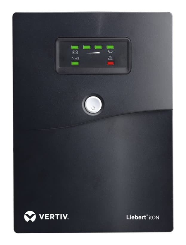 UPS Vertiv "LIEBERT itON", Line int., mini Tower, 1200 W, AVR, IEC x 3 | Schuko x 3, LED, "LI32151CT20" — miniatură