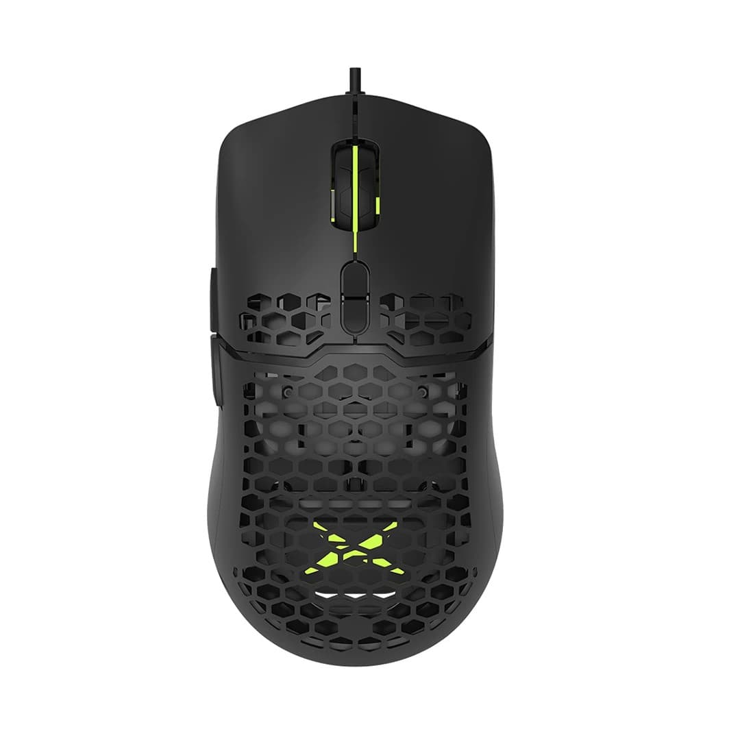 MOUSE DELUX, gaming, cu fir, USB, optic, 7200 dpi, butoane/scroll 7/1, buton selectare viteza, negru, "M700A" (include TV 0.15 lei)