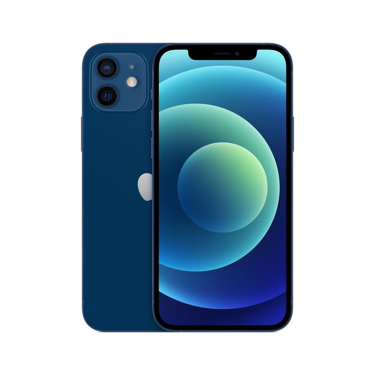 SMARTphone Apple, "iPhone 12" ecran 6.1 inch, dual sim, rez. camera 12 Mpix, memorie interna 64 GB, 5G, iOS, acumulator 2815 mAh, albastru, "MGJ83__/A"