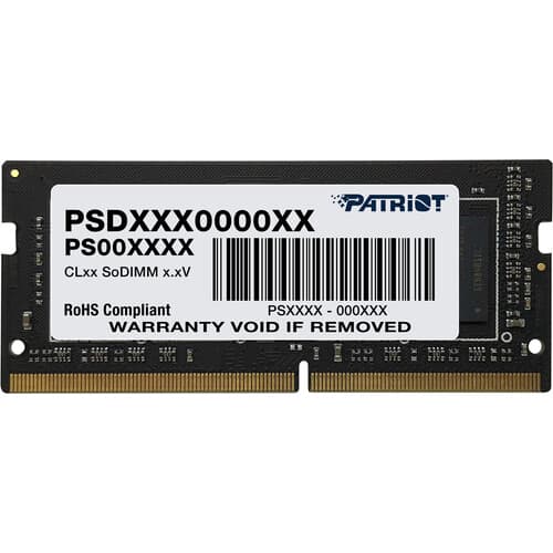 SODIMM Patriot, 16GB DDR4, 2400 MHz, "PSD416G240081S" — miniatură
