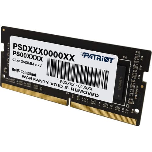SODIMM Patriot, 16GB DDR4, 2400 MHz, "PSD416G240081S" — miniatură