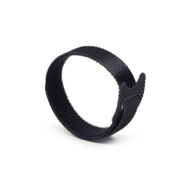 TILE prindere cablu GEMBIRD, 100pcs., 210*12 mm, din Velcro, black, "VT-210x12" — miniatură