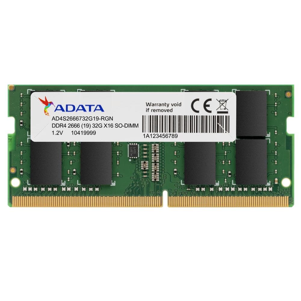 SODIMM Adata, 8GB DDR4, 2666 MHz, "AD4S266688G19-SGN"