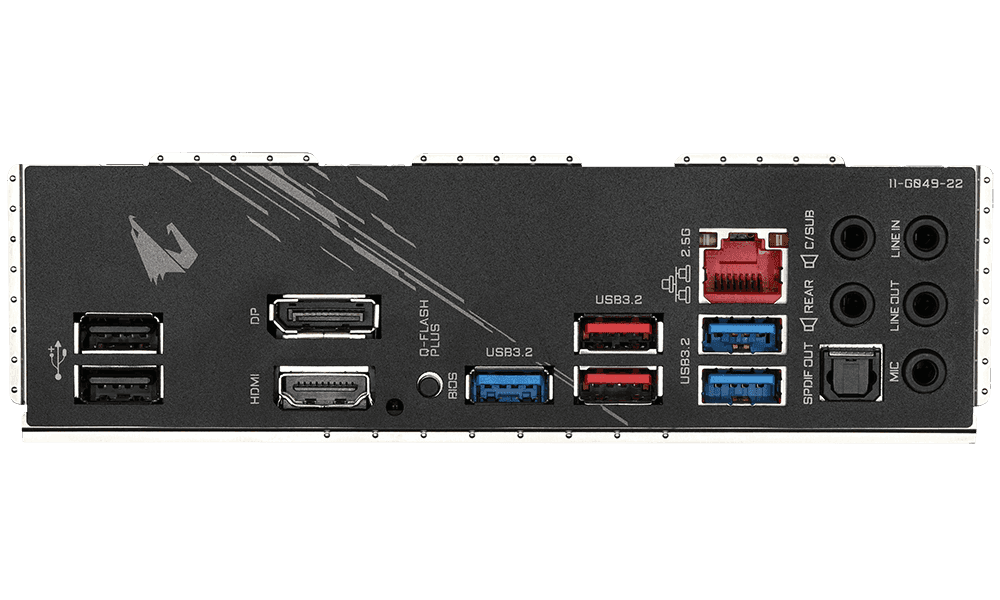 PLACA de BAZA Gigabyte "B550 AORUS ELITE V2", skt AM4, ATX, AMD B550, 4 x DDR4, max. 128 GB, 4 x SATA, 2 x M.2, 7.1, "B550 AORUS ELITE V2" — miniatură