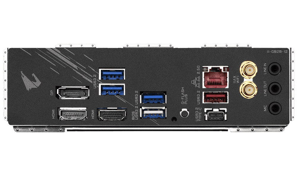 PLACA de BAZA Gigabyte "B550 I AORUS PRO AX", skt AM4, mini ITX, AMD B550, 2 x DDR4, max. 64 GB, 4 x SATA, 2 x M.2, 7.1, "B550 I AORUS PRO AX" — miniatură