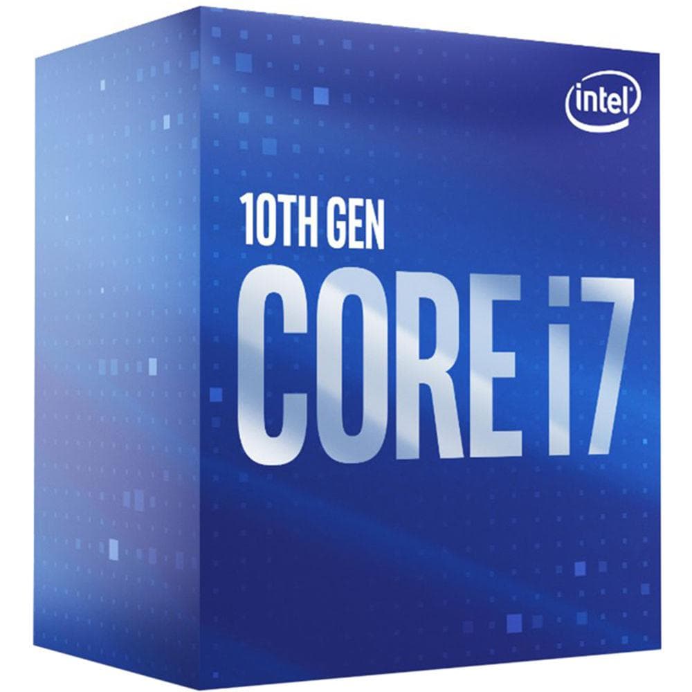 CPU INTEL, skt. LGA 1200 Core i7, i7-10700, frecventa 2.9 GHz, turbo 4.8 GHz, 8 nuclee, putere 65 W, cooler, "BX8070110700"