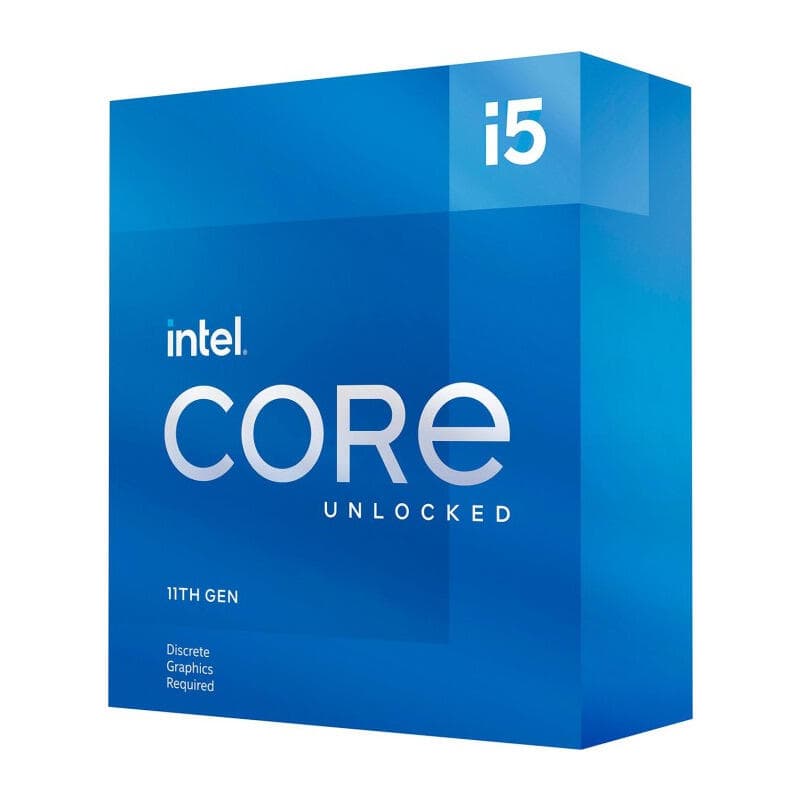 CPU INTEL, skt. LGA 1200 Core i5, i5-11600K, frecventa 3.9 GHz, turbo 4.9 GHz, 6 nuclee, putere 125 W, "BX8070811600K"