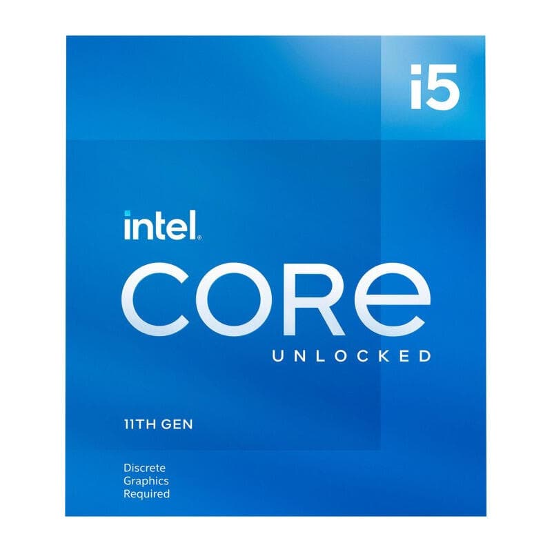 CPU INTEL, skt. LGA 1200 Core i5, i5-11600K, frecventa 3.9 GHz, turbo 4.9 GHz, 6 nuclee, putere 125 W, "BX8070811600K" — miniatură