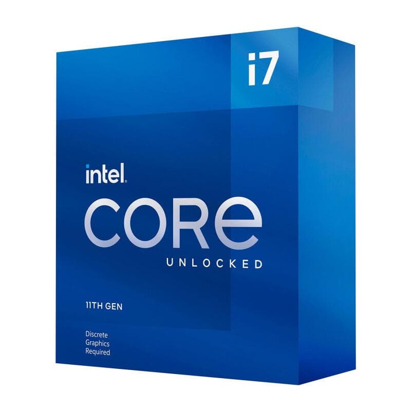 CPU INTEL, skt. LGA 1200 Core i7, i7-11700K, frecventa 3.6 GHz, turbo 5.0 GHz, 8 nuclee, putere 125 W, "BX8070811700K"