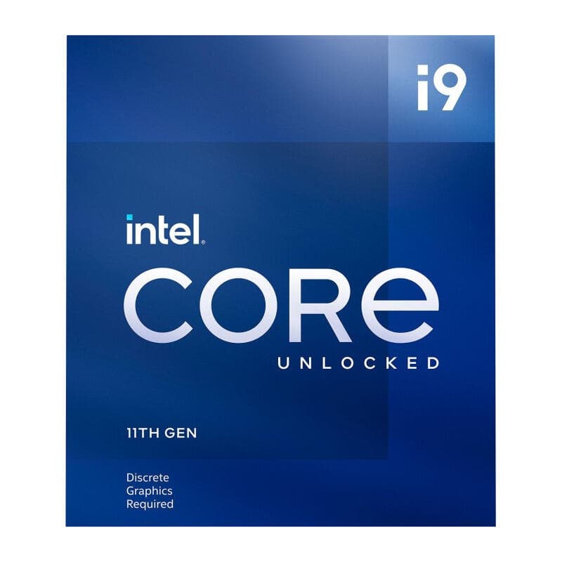 CPU INTEL, skt. LGA 1200 Core i9, i9-11900, frecventa 2.5 GHz, turbo 5.2 GHz, 8 nuclee, putere 65 W, "BX8070811900" — miniatură