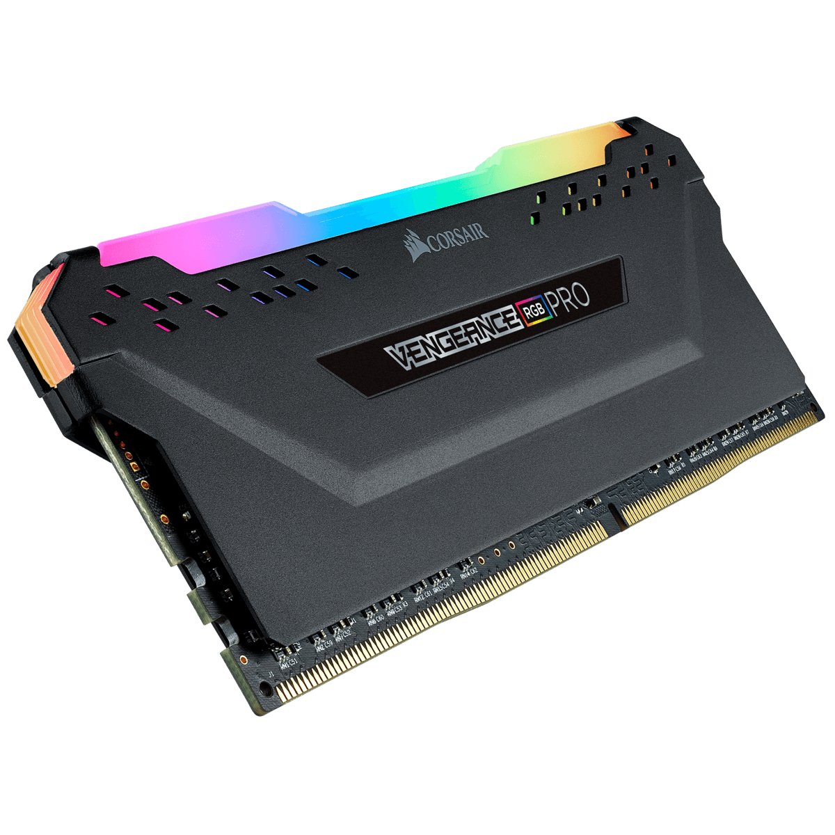 Memorie DDR Corsair DDR4 16 GB, frecventa 3600 MHz, 16 GB x 1 modul, radiator, iluminare RGB, "CMW16GX4M1Z3600C18" Latenta:
