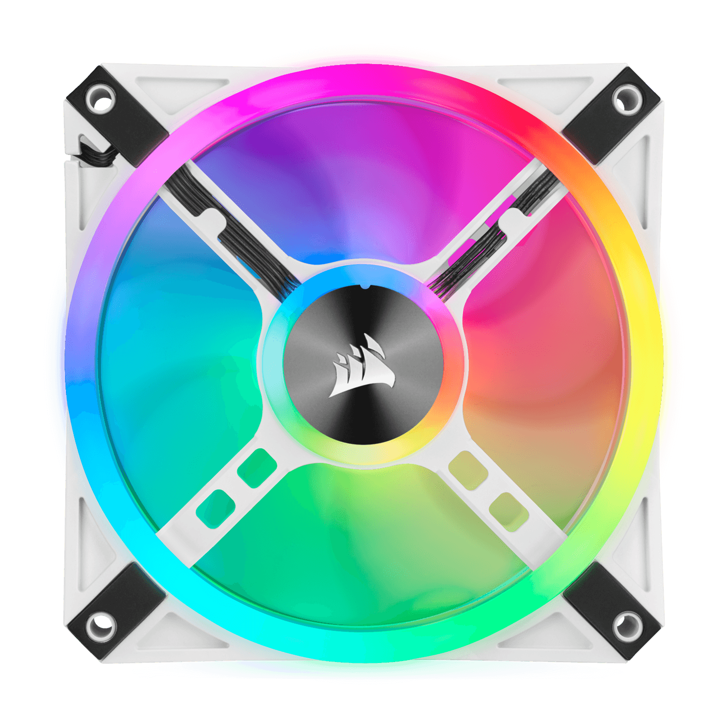 VENTILATOR Corsair, pt carcasa PC, 120 mm, 1500 rpm, LED RGB, 1 ventilator, "CO-9050103-WW" — miniatură