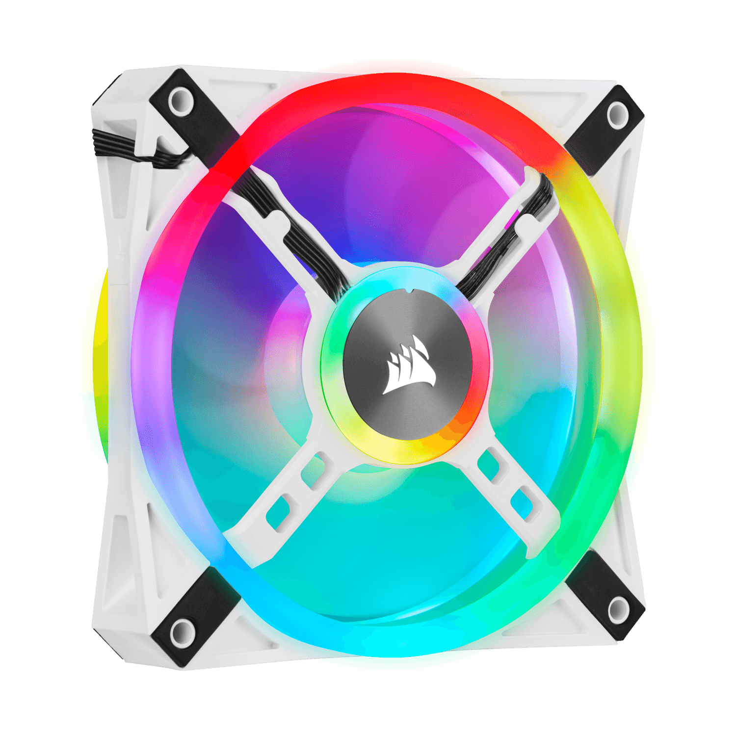 VENTILATOR Corsair, pt carcasa PC, 120 mm, 1500 rpm, LED RGB, 1 ventilator, "CO-9050103-WW" — miniatură