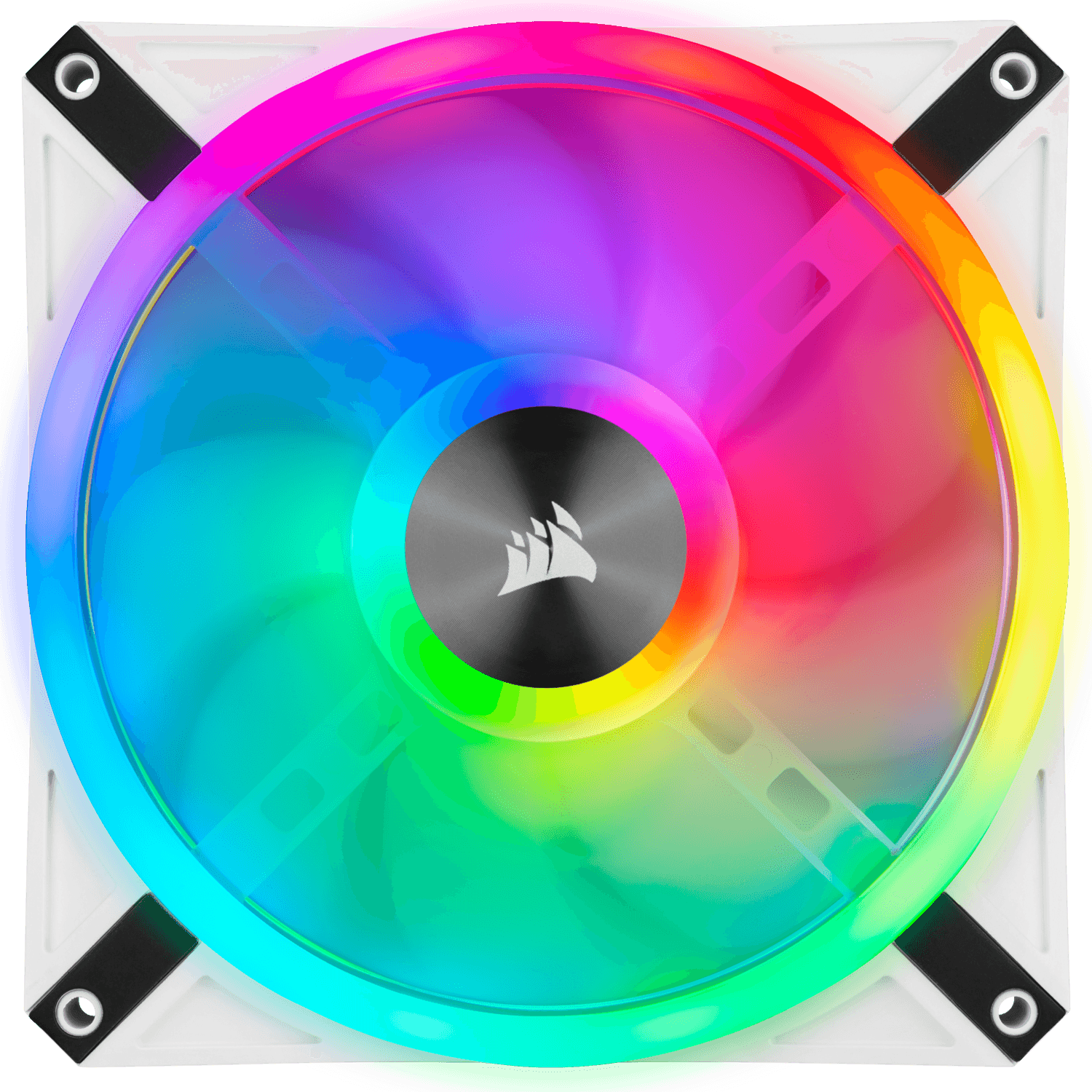 VENTILATOR Corsair, pt carcasa PC, 140 mm, 1250 rpm, LED RGB, 1 ventilator, "CO-9050105-WW" — miniatură