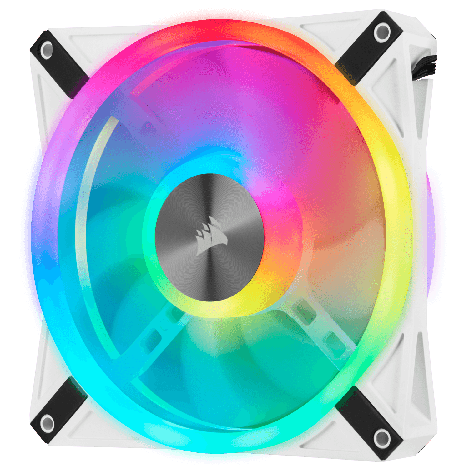 VENTILATOR Corsair, pt carcasa PC, 140 mm, 1250 rpm, LED RGB, 1 ventilator, "CO-9050105-WW" — miniatură