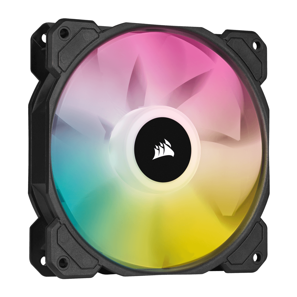 VENTILATOR Corsair, pt carcasa PC, 120 mm, 1500 rpm, LED RGB, 3 ventilatoare, "CO-9050109-WW" — miniatură