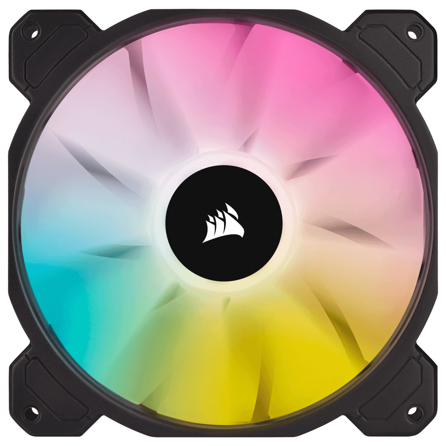 VENTILATOR Corsair, pt carcasa PC, 140 mm, 1200 rpm, LED RGB, 1 ventilator, "CO-9050110-WW" — miniatură
