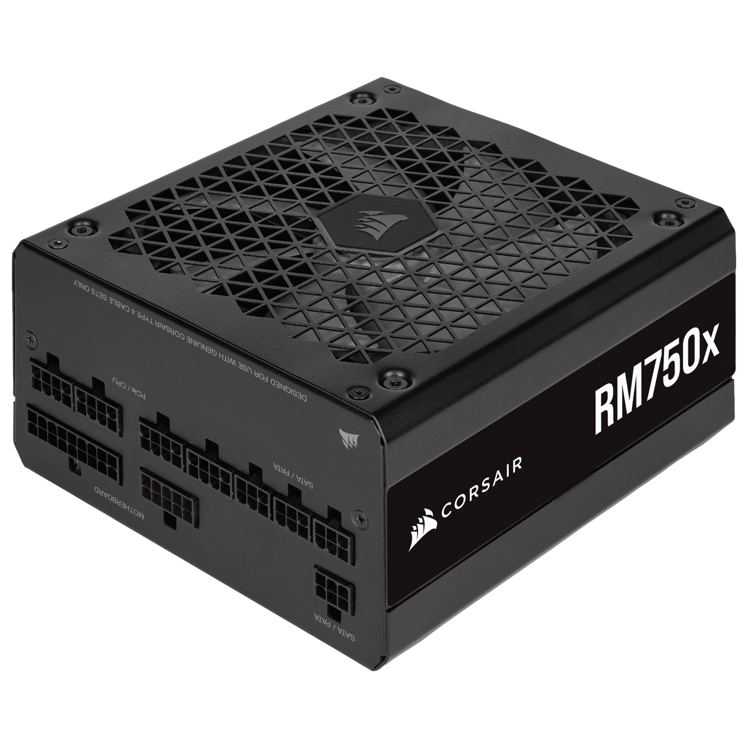 SURSA CORSAIR, 750 W, "RM750x" modulara, ATX 12V V2.4, fan 135 mm x 1, 80 Plus Gold, MB 20+4 pin x 1, CPU 4+4 pin x 2, PCI-E 6+2 pinx4, SATAx10, MOLEX 4-pinx4, "CP-9020199-EU"