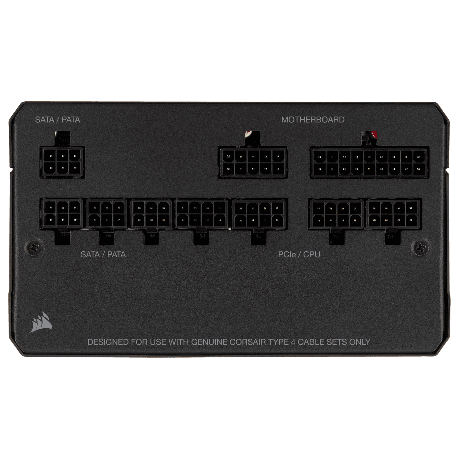 SURSA CORSAIR, 750 W, "RM750x" modulara, ATX 12V V2.4, fan 135 mm x 1, 80 Plus Gold, MB 20+4 pin x 1, CPU 4+4 pin x 2, PCI-E 6+2 pinx4, SATAx10, MOLEX 4-pinx4, "CP-9020199-EU" — miniatură