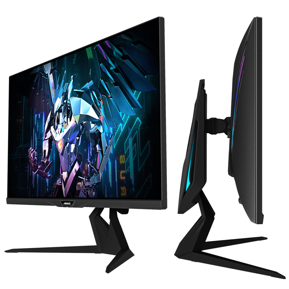 MONITOR Gigabyte 31.5 inch, Gaming, IPS, WQHD (2560 x 1440), Wide, 350 cd/mp, 1 ms, HDMI | DisplayPort, "FI32Q" — miniatură